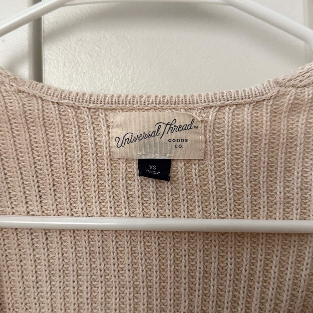 Target | Universal Thread Cream Knit Cardigan - Picture 8 of 15